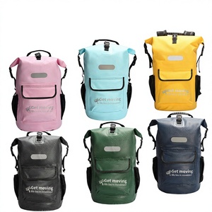 <span class=keywords><strong>Mochila</strong></span> Impermeable para Camping y Viajes, con Separación para Ropa Húmeda/Seca, de Microfibra y Cuero Sintético, Unisex, 25L, para Montañismo y Deportes al Aire Libre - Product Image 1