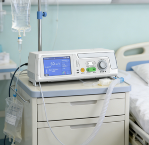 Pompe à perfusion numérique compacte MT MEDICAL, débit réglable pendant la perfusion, pour ambulance et hôpital - Product Image 1