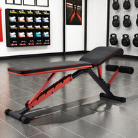 Banc de musculation pliable multifonctionnel robuste pour entraînement de force fonctionnel en intérieur