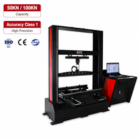 Máquina de Ensayo Universal Computarizada de Alta Precisión de 10 Toneladas para Pruebas de Compresión y Flexión de Hormigón, Ladrillo y Tejas