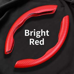 Housses de <span class=keywords><strong>volant</strong></span> sport universelles antidérapantes en <span class=keywords><strong>cuir</strong></span> à 4 branches pour voitures - Product Image 4