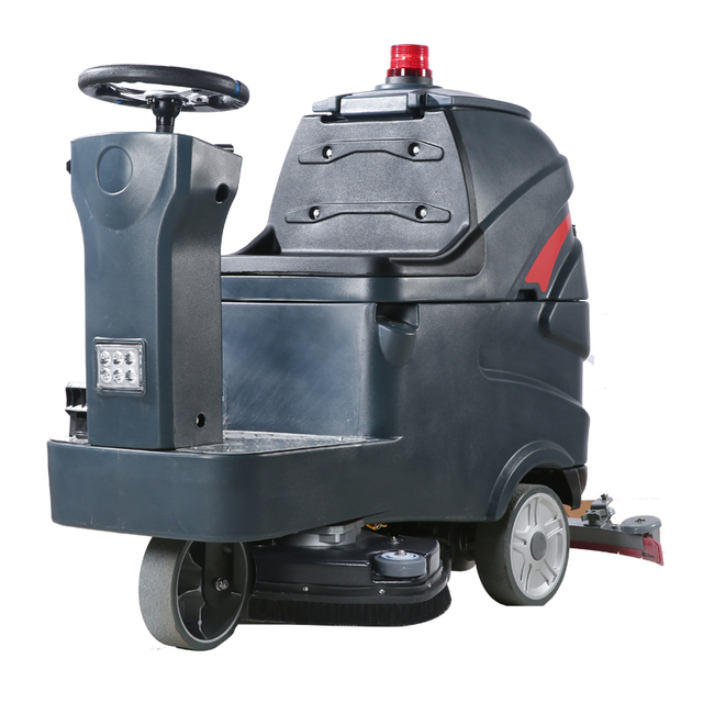 Dual-brush Floor Scrubber Commercial Floor Scrubber CFS-WB76 Bissell Floor Scrubber Cleaning Solution Widely Sold  90L