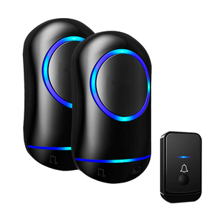 <strong>Wireless</strong> <strong>Doorbells</strong> Home Door 1000 ft Range Waterproof <strong>Wireless</strong> <strong>Doorbell</strong> Chime Battery Operated <strong>Doorbell</strong> <strong>with</strong> LED Indicator - Product Image 1