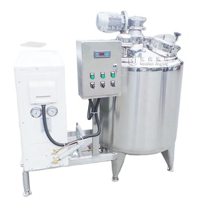 Thép không gỉ 200L 500L 1000L sữa làm mát xe tăng máy cho bò sữa trang trại - Product Image 1