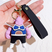 Porte-clés Anime en PVC Souple à Vendre : Accessoires de Porte-clés 3D en Caoutchouc à l'effigie de Personnages de Dessins Animés