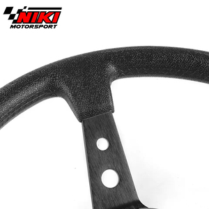 Volante Deportivo <span class=keywords><strong>Universal</strong></span> de Aluminio de 350 mm y 14 Pulgadas con Cuero PU NIKIMOTO - Product Image 4