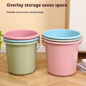 Cubo de Lavandería Portátil de Plástico PP Grueso y Grande TX10219, Capacidad de 3-6L, Marca <span class=keywords><strong>Xufa</strong></span> para el Hogar - Product Image 3