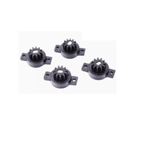 Charnière rotative robuste à couple élevé en nylon PA66 avec amortisseur de fermeture douce, accessoire interne