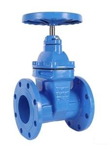 Z45X-16Q Ductile Iron Non-Rising Stem Resilient Seated Gate Manual Flanged Soft <b>Seal</b> Water Shut-off - Product Image 1