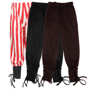 BAIGE Boys Ruffled Medieval Pirate Knight Stage Performance Wear Victorian Era <span class=keywords><strong>Vampire</strong></span> Renaissance Costume para niños - Product Image 5