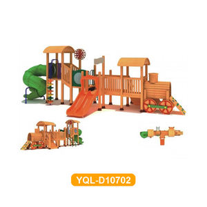Produits du parc d'attractions aire de jeux en bois bateau de Pirate aire de jeux en bois pour enfants - Product Image 6