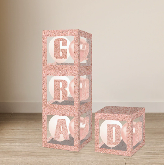 rosa 4 piezas por bolsa