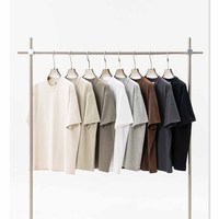 Fabricante de Ropa, Camisetas de Hombre Elegantes, Ligeras, Lisas, con Costuras Planas, de Secado Rápido, para Logotipo Personalizado