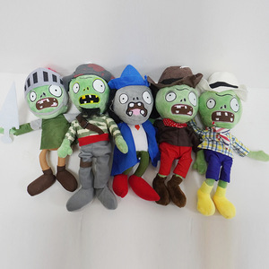Cross Border Plants Wars Zombie Doll Plush Toy Cloth Doll Children's Stress Relief Doll Game Pendant Grabber Machine - Product Image 4
