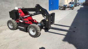 Pasokan pabrik sertifikat CE 600/800/1000/1500 kg kapasitas jenis tangki sepenuhnya listrik Forklift jarak jauh Telefon jarak jauh - Product Image 3