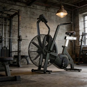 จักรยานออกกำลังกายในร่ม Shuyoute 6400-2 รุ่น Commercial Wind Resistance Bike สำหรับเผาผลาญไขมัน แอโรบิก เหมาะสำหรับยิม สตูดิโอสอนออกกำลังกายส่วนตัว และฟิตเนสแบบพัดลม - Product Image 2