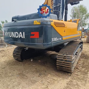 Excavadora de cadenas Hyundai 330LC-9S de 33 toneladas, usada, para minería, excavadoras de segunda mano de tamaño mediano para maquinaria de construcción - Product Image 2