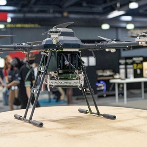 Parachute de drone en fibre de carbone Upf15 ~ 500Kg Plate-forme universelle modulaire pour l'industrie UAV FPV Umbrella - Product Image 4