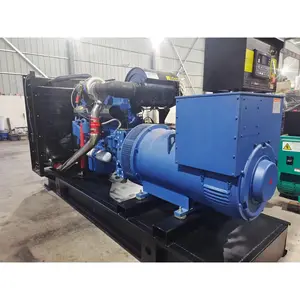 12V DC Electric Start Yuchai Three Phase 100kva Electric Generators Industrial Power Generator 400kw Closed Water-cooling System