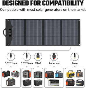 Generatore di Energia Portatile 4US 40W-300W con Batteria agli Ioni di Litio, Controllore MPPT, Pannelli Solari Pieghevoli, Tipo C, per Uso Interno/Esterno - Product Image 4
