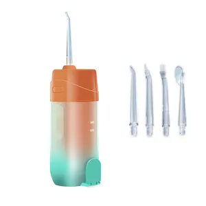 新型儿童充电式口腔护理冲洗器牙科防水牙线器3速喷水牙线清洁装置