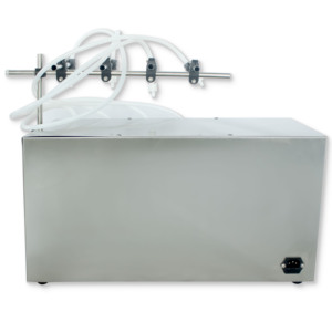 Four Head Automatic Peristaltic <b>Pump</b> Electrical Liquids Filling Machine for Plastic Spray Bottle Juice Filler Milk Water - Product Image 4