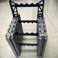 Encofrado de Hormigón para Construcción, Paneles de Espuma XPS/EPS, Bloques de Acero ICF, Encofrados Aislados de Hormigón, Sistema de Bloques de Espuma ICF