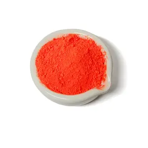 Оптовая продажа Оранжевый Красный дневной DX-16 серии флуоресцентный пигмент для PP/PE/PVC