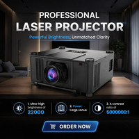 Projecteur laser 22000 lumens 1080P, contraste 5000000:1, 3LCD pour les entreprises et l'éducation, grandes salles de conférence, auditoriums