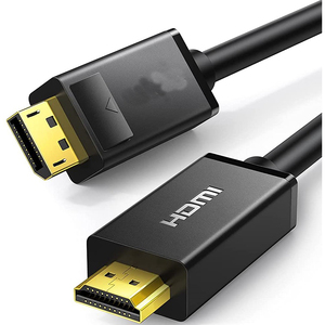 DisplayPort To HDMI Cable 4K Ultra Hd 1.80m High Speed Video <b>Adapter</b> - Product Image 1
