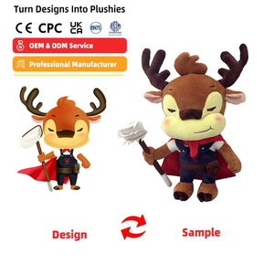 OEM Üretici Özel Peluş Oyuncaklar Bebek Tasarımı Dolgulu Hayvan Oyuncakları Yumuşak Oyuncaklar Peluş Anime Özel Düşük Minimum Sipariş Adedi Özelleştirilmiş Peluş Oyuncak Bebek - Product Image 3