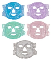 Masque facial MOEN Cool Pack de glace Masque facial pour soulager les poches et les cernes Perles de gel Chaleur chaude Compresse froide pour soulager l'enflure