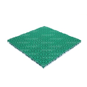 Baldosas entrelazadas de PP/<span class=keywords><strong>TPV</strong></span> de la <span class=keywords><strong>mejor</strong></span> calidad, color azul, con almohadillas para pistas de bádminton - Product Image 3