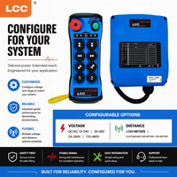 Q800 230v 433mhz LCC grue Radio télécommande pour treuil grue de levage