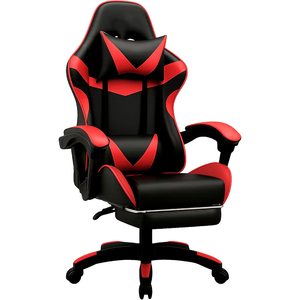 Chaise de jeu PC inclinable professionnelle, confortable et relaxante, avec repose-pieds, pivotante, Silla <span class=keywords><strong>Gamer</strong></span> avec roulettes pivotantes - Product Image 1