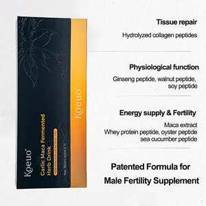 Suplemento de Fertilidad Masculina al por Mayor OEM, Apoyo Energético, Hierbas Naturales, Extracto Herbal Fermentado de Ajo y Maca, Bebida Suplementaria - Product Image 3