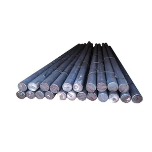 Batang baja karbon oksida hitam 8.8 tingkat batang padat bulat berulir baja karbon 72A Ck45