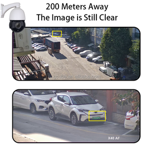 Telecamera di sicurezza IP 3MP 20X Zoom ottico di visione notturna rete CCTV PTZ Camera con sensore CMOS incorporato Mic NVR Options Icsee App - Product Image 4