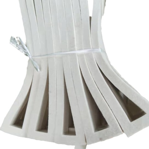 Factory Custom  Felt Strips for Hot Press Machines, Felt Strips, Wool Felt Strips  Industrial Backing Adhesive Felt Strips