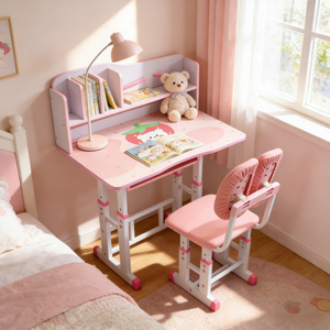 YUANTU Mobili <span class=keywords><strong>per</strong></span> Bambini Regolabili e Durevoli dal Design Moderno - <span class=keywords><strong>Tavolo</strong></span> e Sedie <span class=keywords><strong>per</strong></span> Studio Scolastico e Familiare - Product Image 4