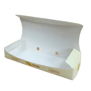 Personalizado Caixa De Sobremesa De Papelão Festa De Piquenique Chocolate Cookie Kraft Caixas De Tratar Sobremesa Catering Embalagem Platter Box