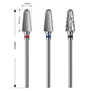 2025 Bán Buôn An Toàn Dưới Loạt Bit Côn Thùng Làm Móng Tay Carbide Nail Bit Chất Lượng Cao 2.35Mm Khoan Bit - Product Image 4