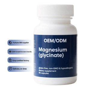 Cápsulas de Glicinato de <span class=keywords><strong>Magnesio</strong></span> de Grado Alimenticio de Suministro Privado, Sabor Personalizado, <span class=keywords><strong>Dosis</strong></span> de 2-10 ml para Apoyar la Salud del Corazón y el Músculo Cardíaco - Product Image 2