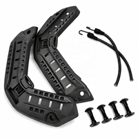 Kit de rails latéraux pour casque FAST, adaptateur de montage en nylon avec vis et cordon pour accessoires de casque, équipement d'entraînement en plein air