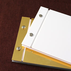 <span class=keywords><strong>Livre</strong></span> <span class=keywords><strong>d</strong></span>'<span class=keywords><strong>or</strong></span> de <span class=keywords><strong>mariage</strong></span> en acrylique <span class=keywords><strong>miroir</strong></span> personnalisé couverture acrylique avec insertion vierge - Product Image 3