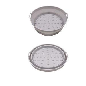 ถาดซิลิโคนรองทอดไร้อากาศทนต่ออุณหภูมิสูงใช้ซ้ำได้ใช้กับอาหารได้ไม่ติดกระทะอุปกรณ์เสริมสำหรับ - Product Image 3