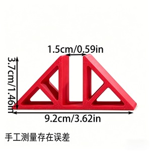 <span class=keywords><strong>Supporto</strong></span> triangolare cavo ispessito stampato in 3D. Elevata capacità di carico. <span class=keywords><strong>Supporto</strong></span> per Scaffale in Plastica Triangolare - Product Image 2