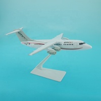 Modèle d'avion de simulation en plastique Tongde BAE-146 1/150 20cm, motif personnalisable sérigraphié, collection style aviation