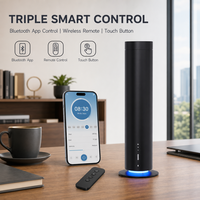 Diffuseur d'huiles essentielles sans eau en alliage d'aluminium, commande à distance via application Bluetooth, 120 ml, 200 m³, machine électrique de diffusion de parfum pour hall d'hôtel et maison