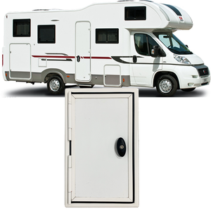 <span class=keywords><strong>Puerta</strong></span> para Compartimento de Almacenamiento de RV, <span class=keywords><strong>Puerta</strong></span> Cuadrada Resistente con Barra de Soporte Doble y Cerradura de Seguridad para Remolques de Campamento y Autocaravanas - Product Image 1
